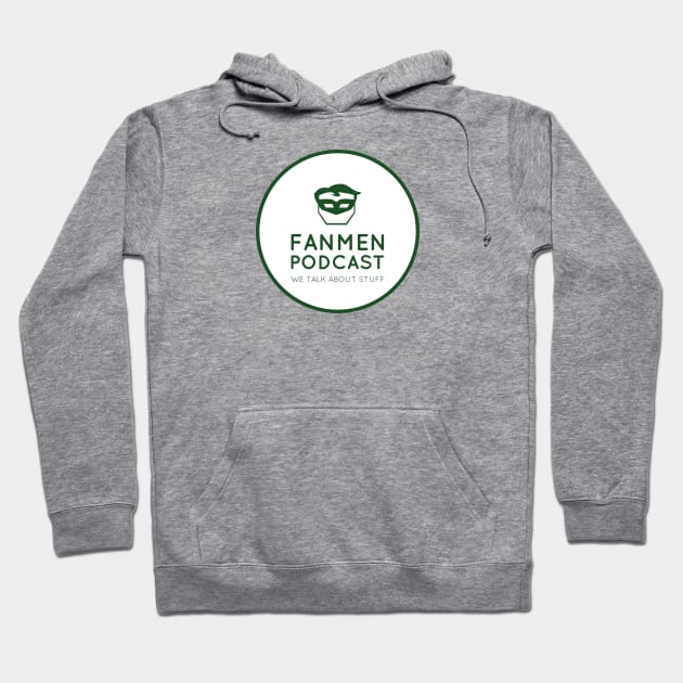 FANMEN Podcast Logo (Green) Hoodie by FanMenPodcast